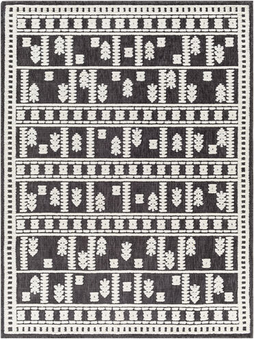 Lyna 60 X 39 inch Dark Grey Rug, Rectangle