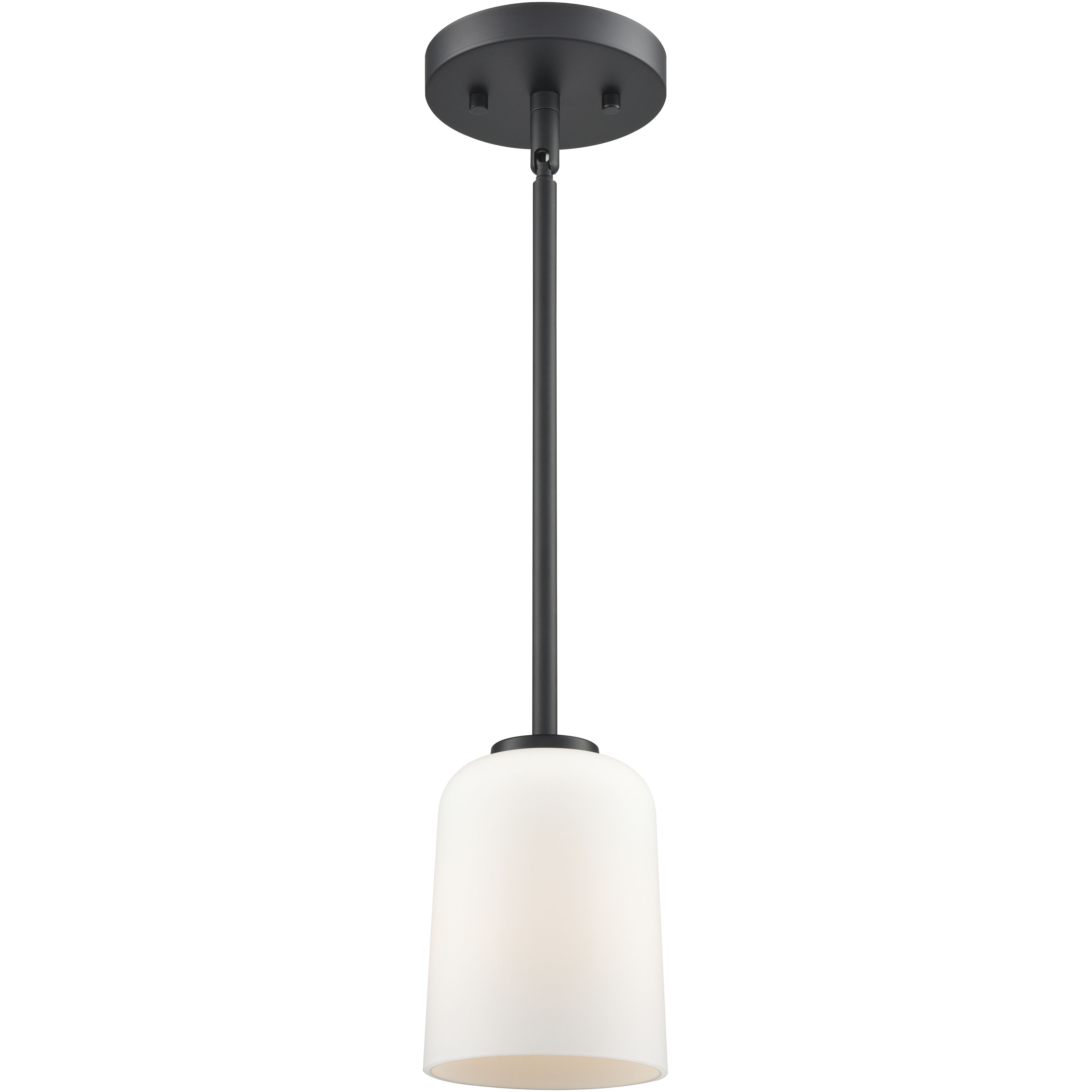 Laphia 1 Light 5 inch Matte Black Pendant Ceiling Light
