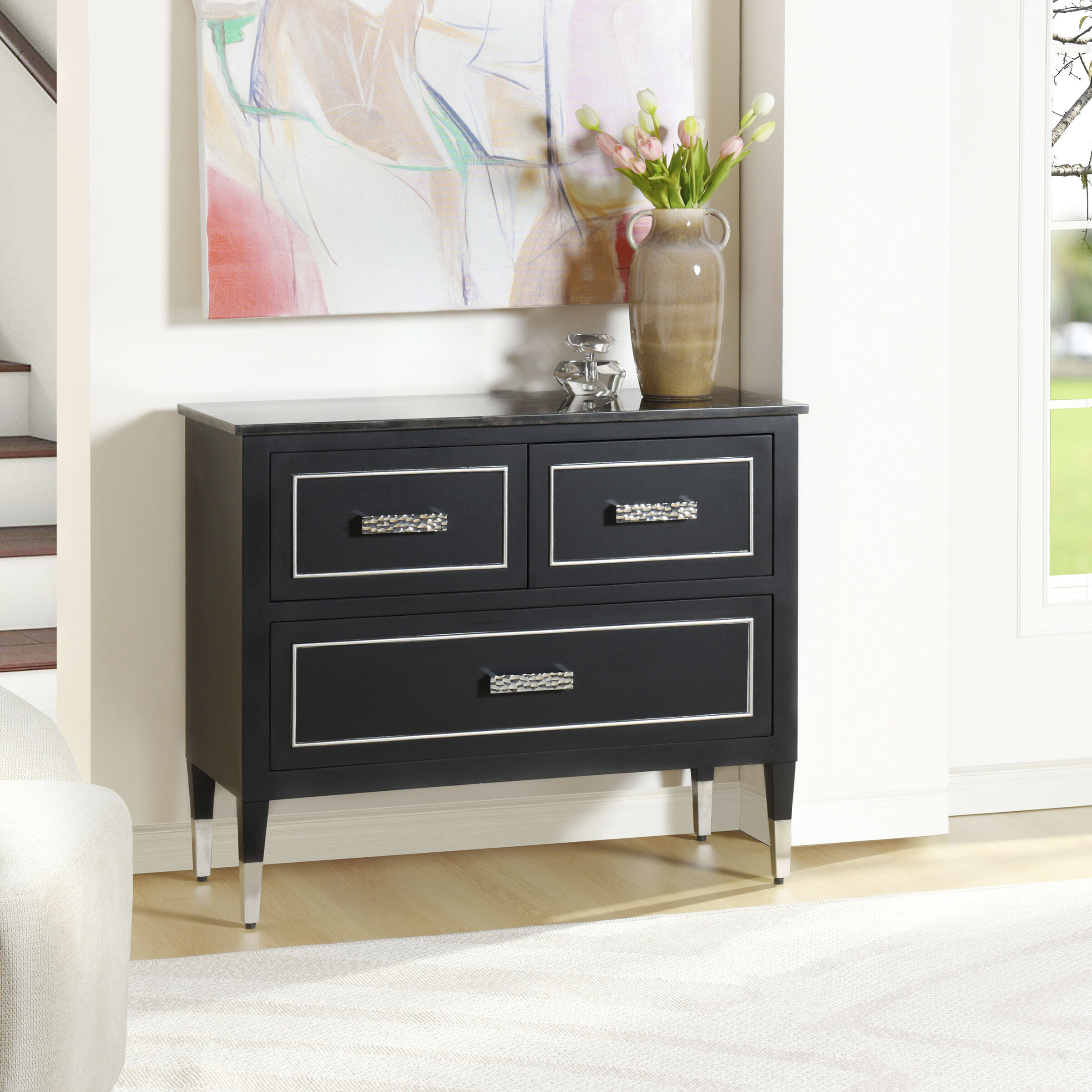 Cameron Black Dresser