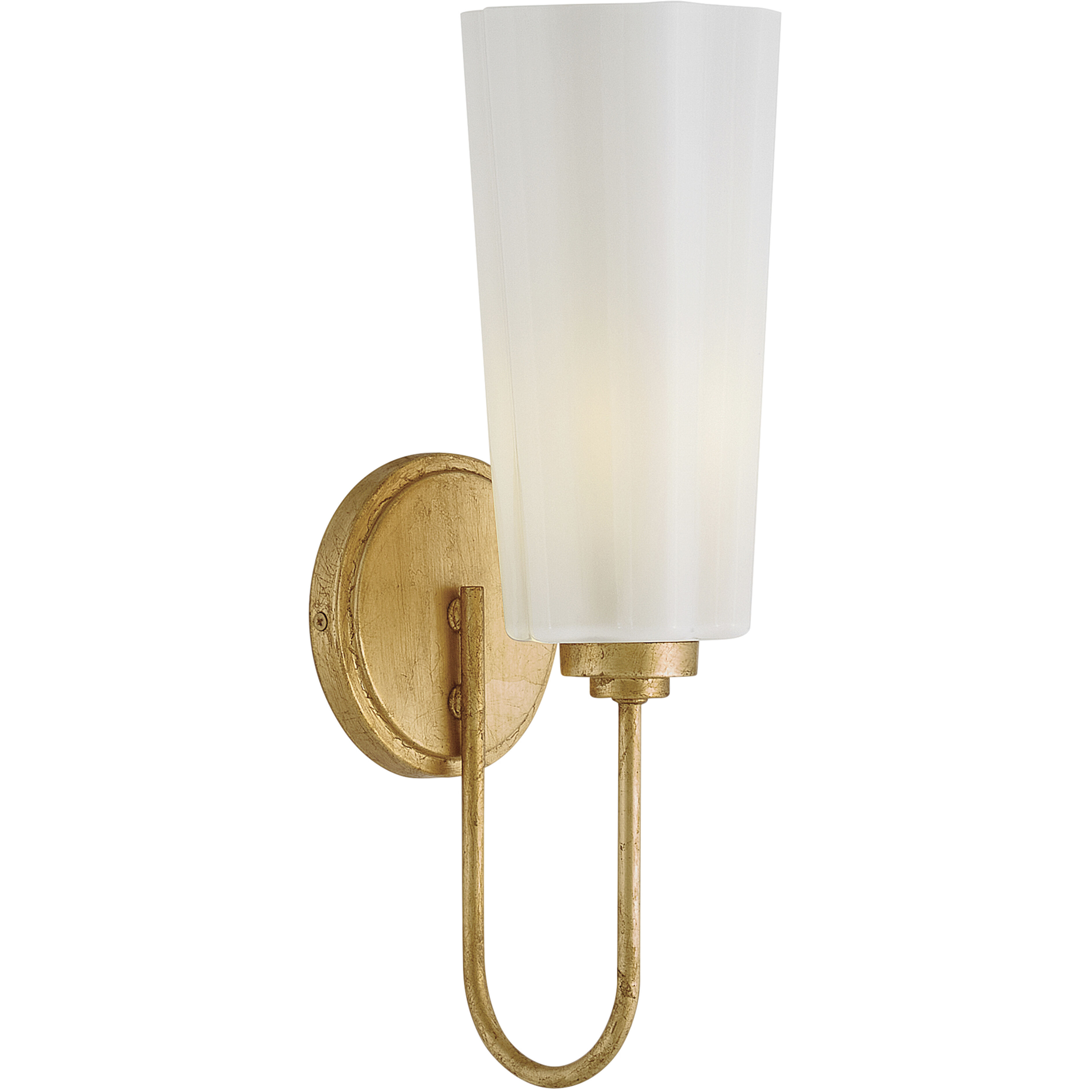 Honey 1 Light 7 inch Distressed Brass Bath Light Wall Light