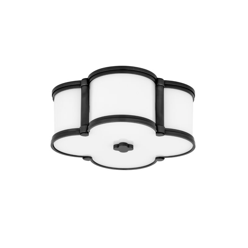 Chandler 2 Light 12.5 inch Old Bronze Flush Mount Ceiling Light
