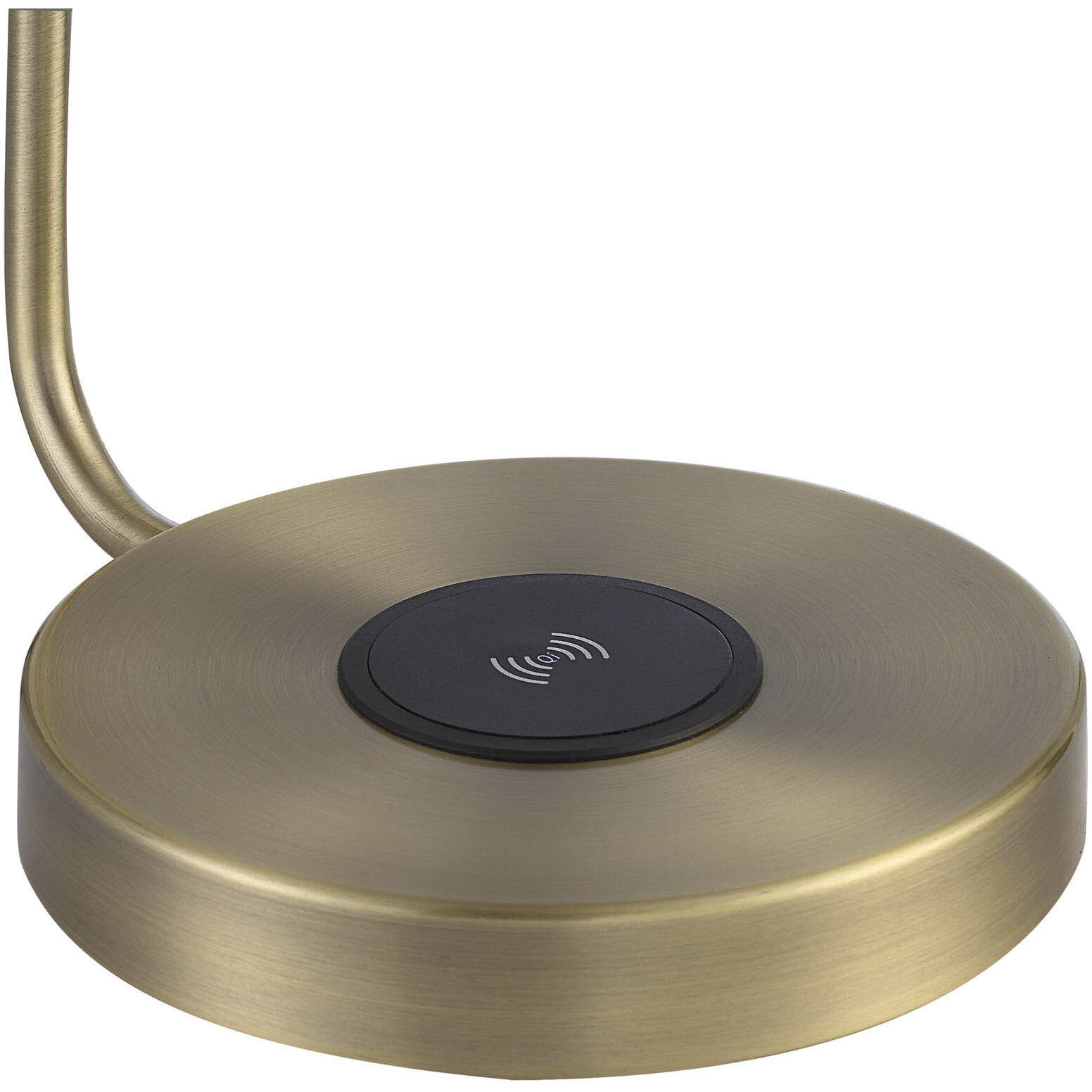 Riesco 22.5 inch 100 watt Antique Brass Desk Lamp Portable Light