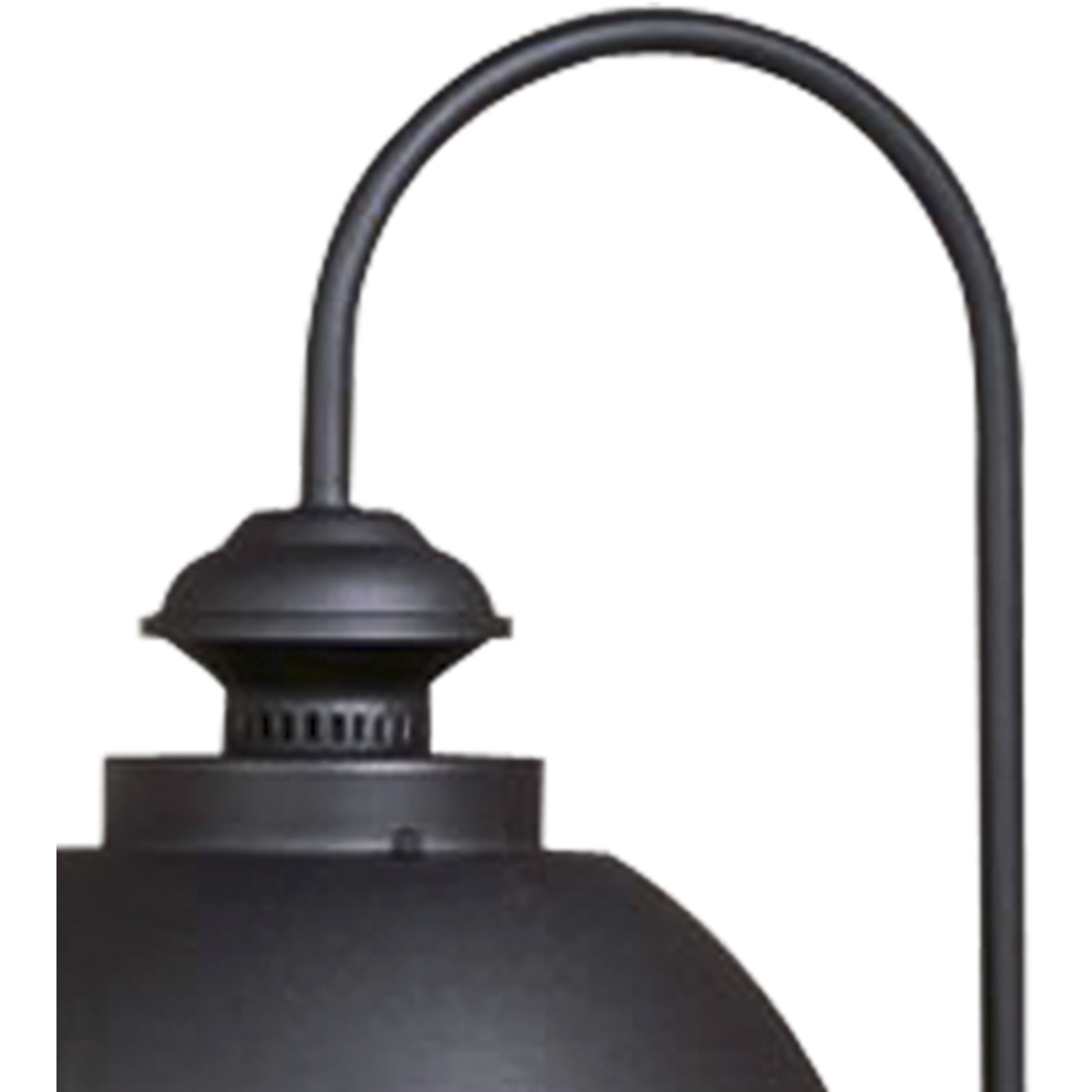 Harwich LED 20.5 inch Textured Black Outdoor Post