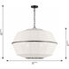 ED Ellen DeGeneres Hikari 5 Light 32.25 inch Burnished Brass Pendant Ceiling Light