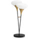 Duco 34.25 inch 5.00 watt Antique Brass Table Lamp Portable Light