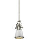 Chadwick 1 Light 8 inch Gloss White Mini Pendant Ceiling Light