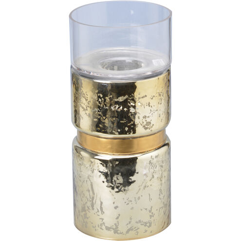 Halloway 13.2 X 5.9 inch Candleholder in Gold