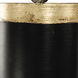 Phoenician 31 inch 60.00 watt Silver Leaf Table Lamp Portable Light, Flambeau