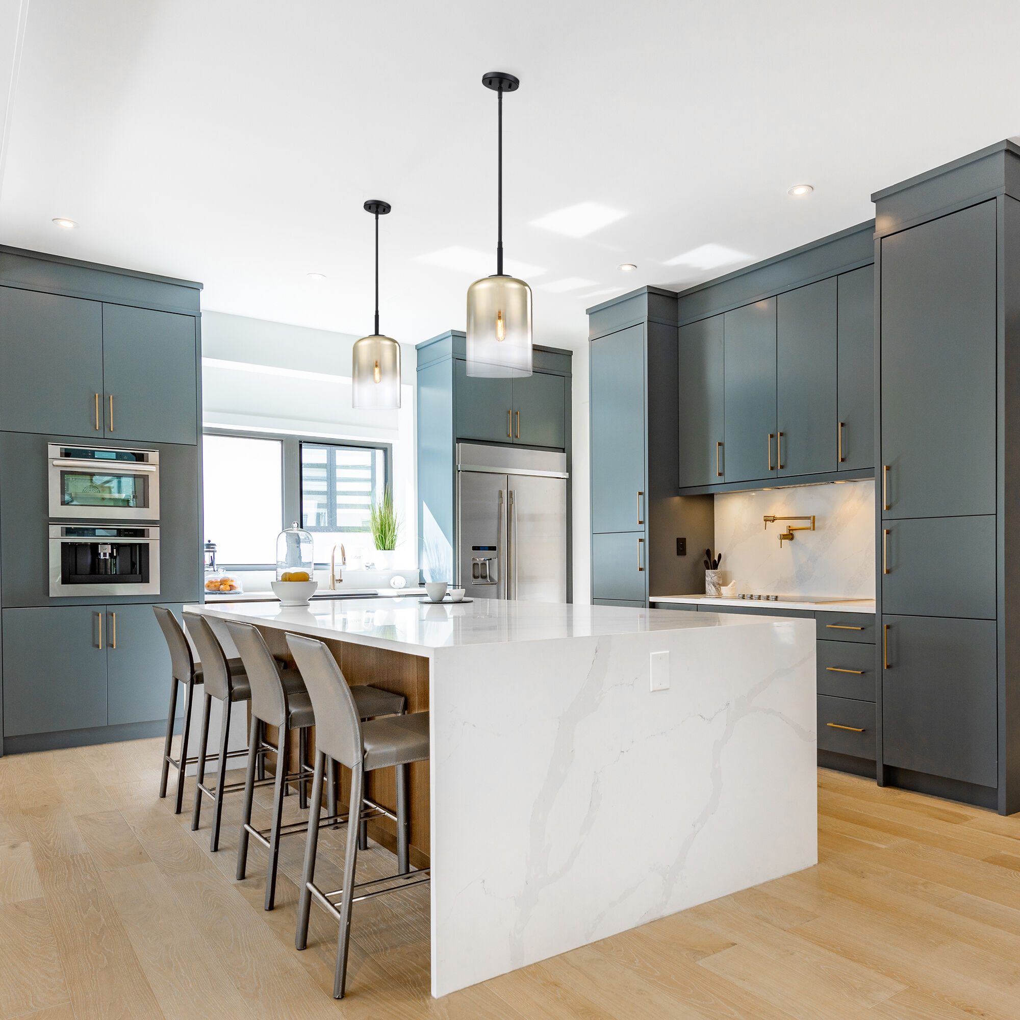 Gatsby 1 Light 8.5 inch Matte Black Pendant Ceiling Light