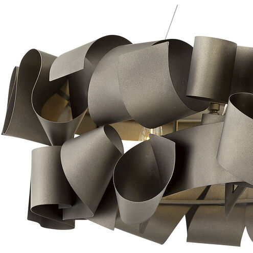 Delfina LED 40 inch Metallic Matte Bronze Chandelier Ceiling Light