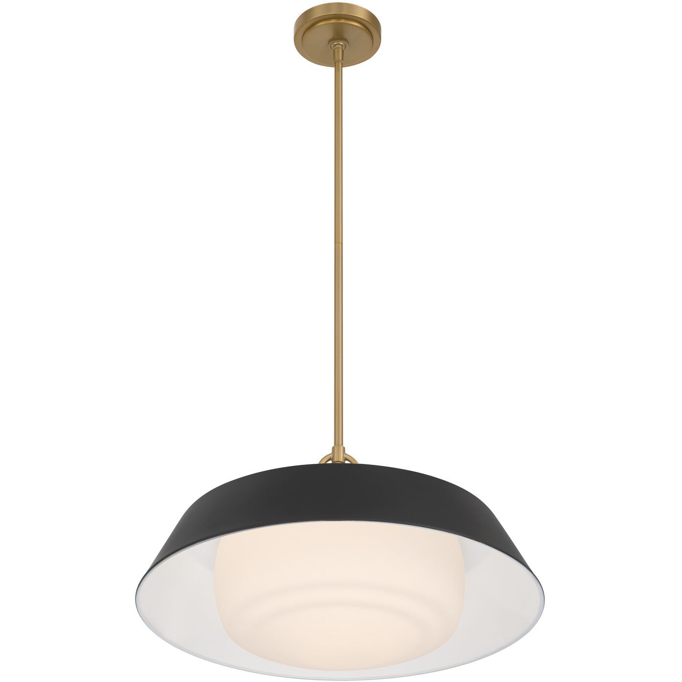 Xander 3 Light 20 inch Vibrant Gold Pendant Ceiling Light