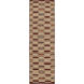 Frontier 96 X 30 inch Rust, Butter, Teal, Dark Green, Camel Rug