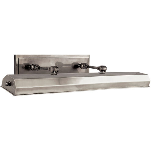 Chapman & Myers Dorchester2 25 watt 30 inch Antique Nickel Picture Light Wall Light