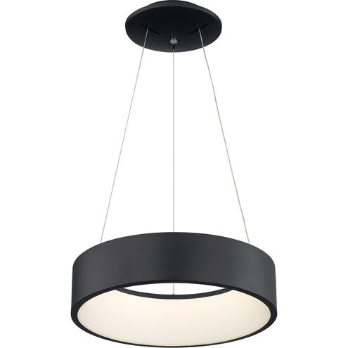 Orbit LED 18 inch Black Pendant Ceiling Light