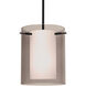 Pahu 8 LED Black Stem Pendant Ceiling Light
