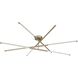 Overture LED 48 inch Champagne Gold Chandelier Ceiling Light
