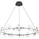 Ziva Celestia 49 inch 4.00 watt Chrome Chandelier Ceiling Light