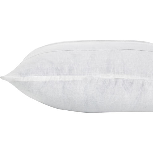 Makenna 20 inch Ivory and Grey Pillow