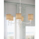 Donnybrook 6 Light 32.5 inch Snow White Chandelier Ceiling Light