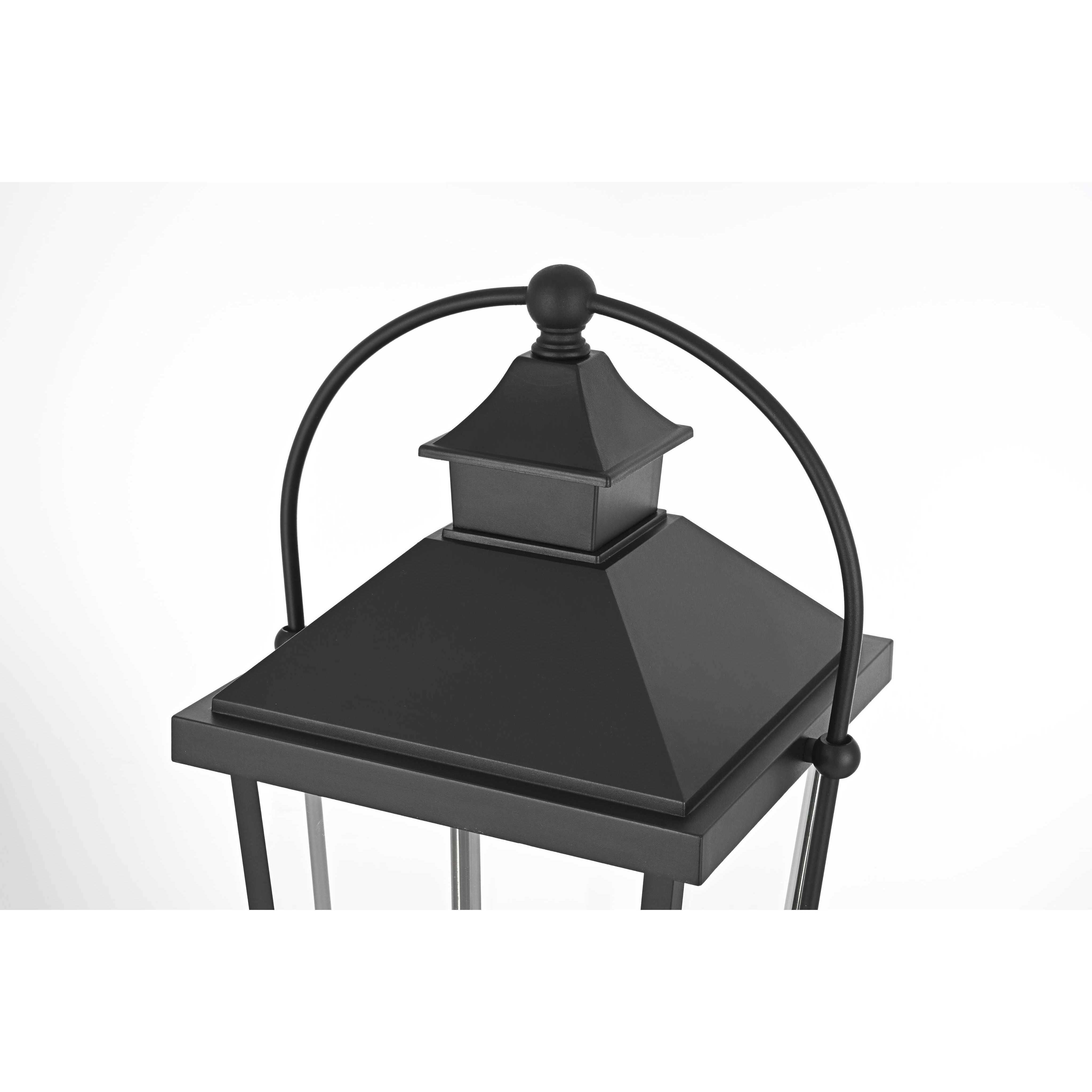 Luz 3 Light 27 inch Black Outdoor Post Light