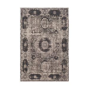 Amsterdam 36 X 24 inch Brown and Gray Area Rug, Polyester and Cotton