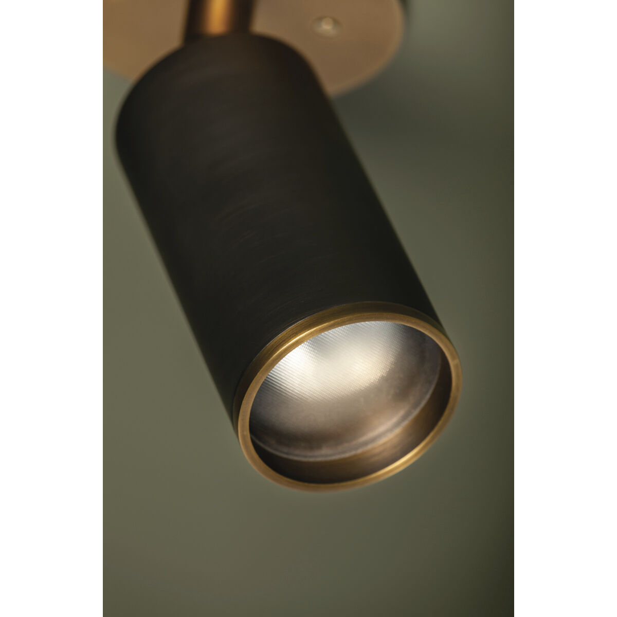 Caleb 1 Light 4.75 inch Patina Brass/Bronze Flush Mount Ceiling Light