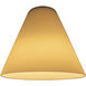 Inari Silk Glass 7 inch Pendant Glass Shade in White