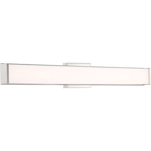 Citi LED 36 inch Brushed Steel Vanity Light Wall Light