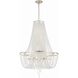 Arcadia 9 Light 24 inch Antique Silver Chandelier Ceiling Light