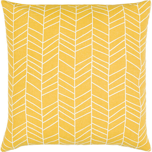 Lachen 18 inch Saffron Pillow Kit in 18 x 18, Square
