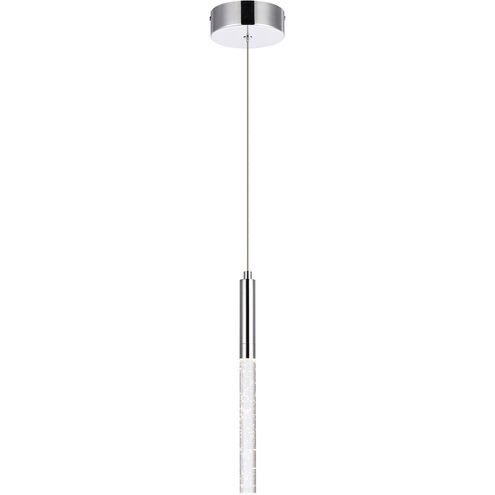 Ruelle 1 Light 5 inch Chrome Pendant Ceiling Light