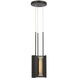 Anne-Marie Barton Armise LED 7.5 inch Matte Carbon Pendant Ceiling Light