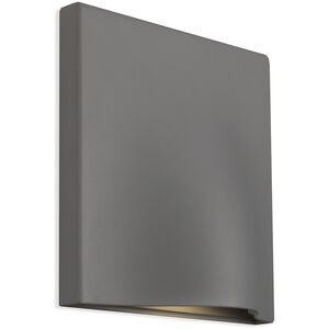 Lenox LED 8 inch Gray Outdoor Wall Sconce