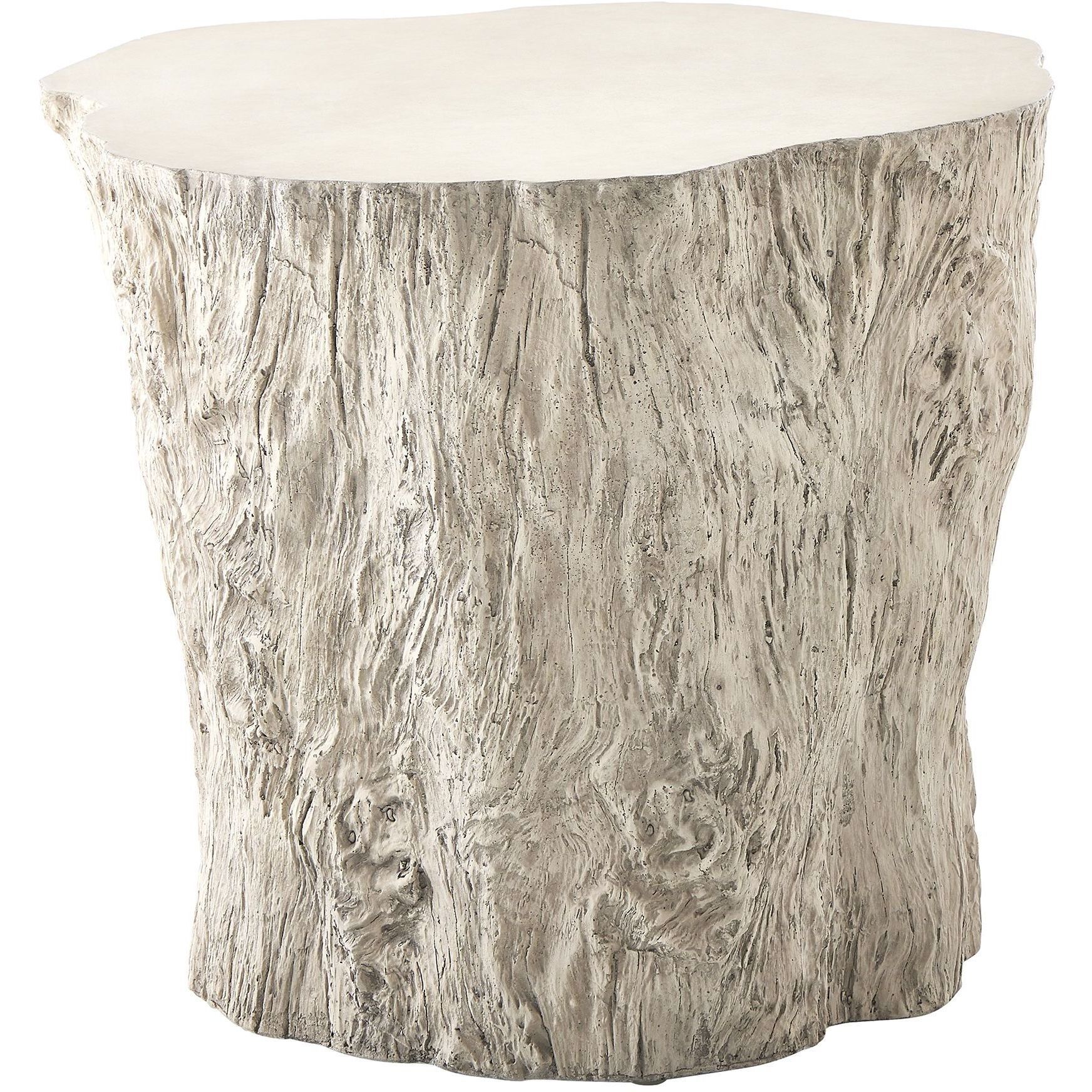 Oakmont 24 X 22 inch Natural Concrete Outdoor Side Table