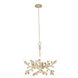 Branche 12 Light 26.5 inch Warm Ivory Chandelier Ceiling Light
