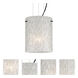 Tamburo 8 LED Black Cable Pendant Ceiling Light