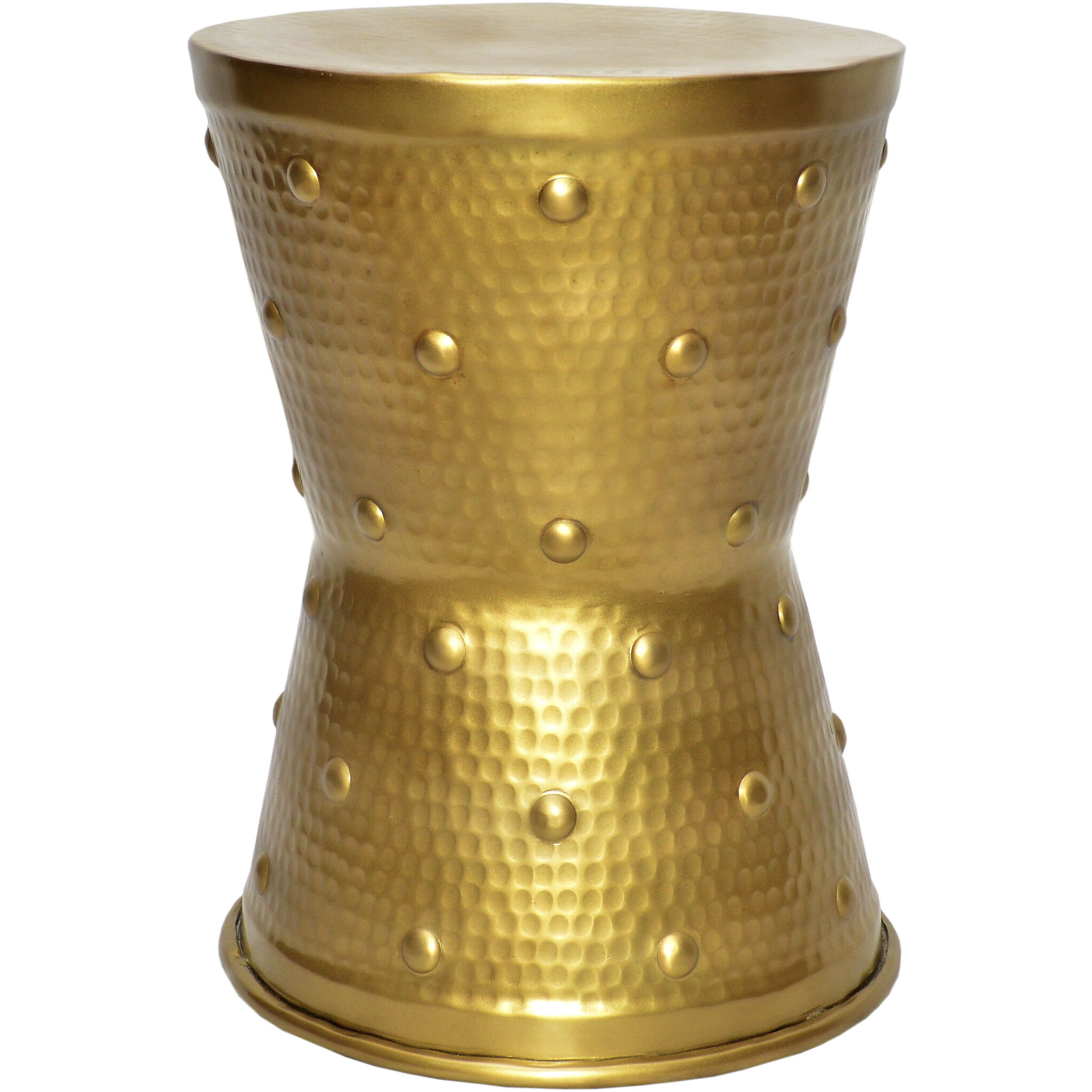 Canada 17 inch Antique Brass Bucket Stool