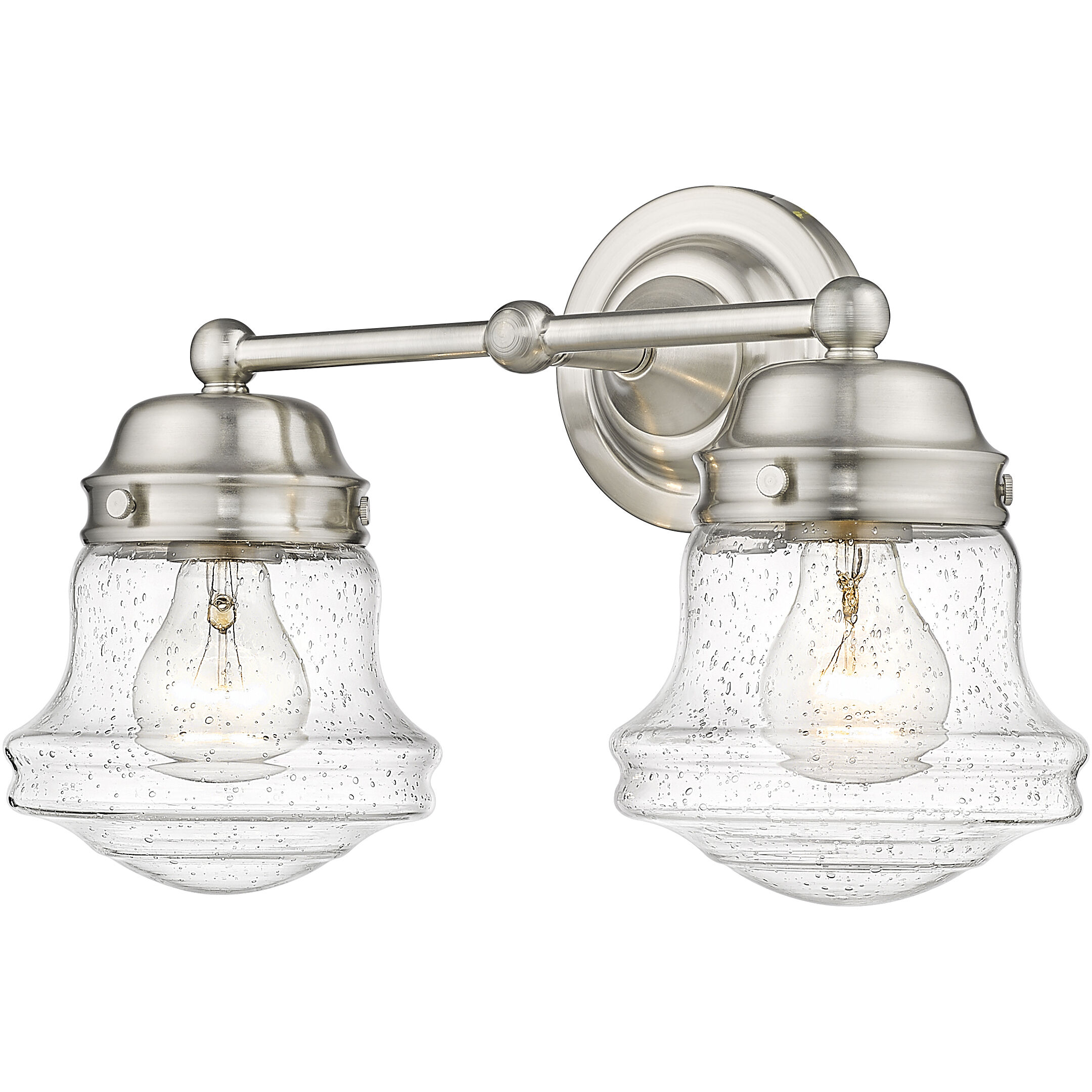 Vaughn 2 Light 15.5 inch Brushed Nickel Vanity Wall Light