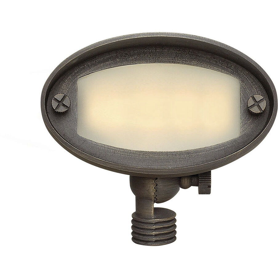 Hardy Island LED 5 inch Matte Bronze Landscape Wall Wash Spot Light