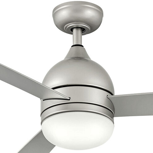 Verge 52 inch Brushed Nickel with Silver Blades Fan