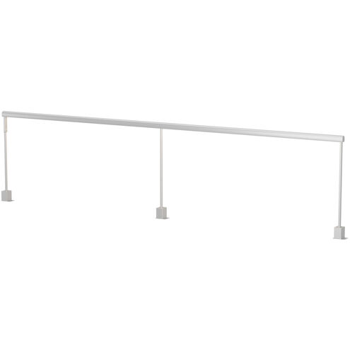 Sobre 19 inch 28.80 watt Silver Table Lamp Portable Light