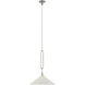 Ray Booth Argo LED 19 inch Polished Nickel Pendant Ceiling Light