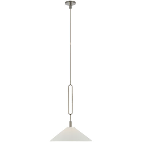 Ray Booth Argo LED 19 inch Polished Nickel Pendant Ceiling Light