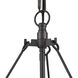 Bennetti 5 Light 24.75 inch Matte Black Chandelier Ceiling Light