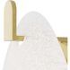 Tessa 1 Light 6.5 inch Clear Seedy ADA Sconce Wall Light