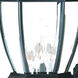 Wexford 3 Light 24 inch Matte Black Exterior Wall Mount