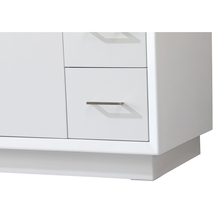 Hayes 84 X 22 X 35 inch White Vanity Sink Set