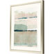 Abstract Collection Green Framed Art