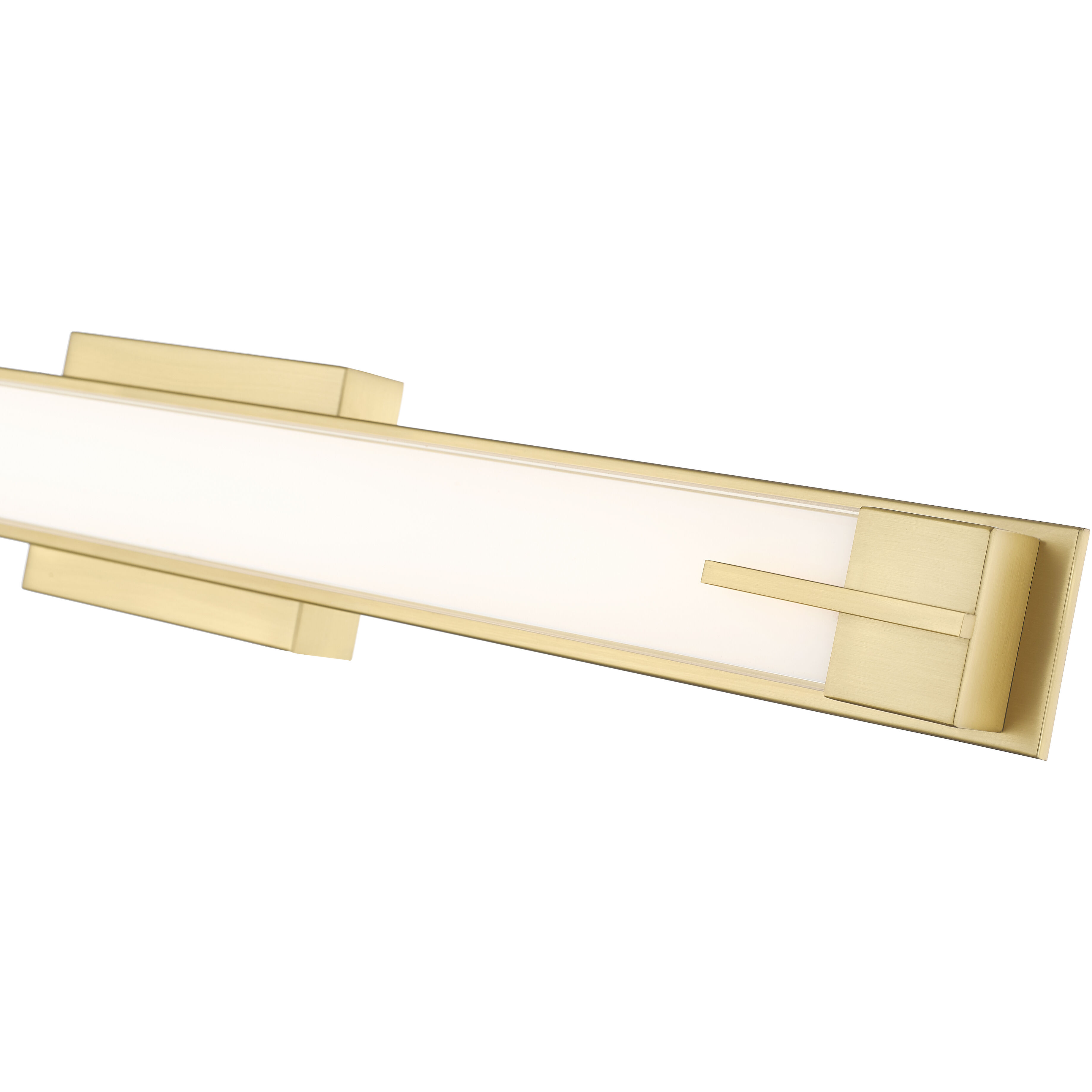 Chase LED 33 inch Modern Gold Bath Vanity Light Wall Light