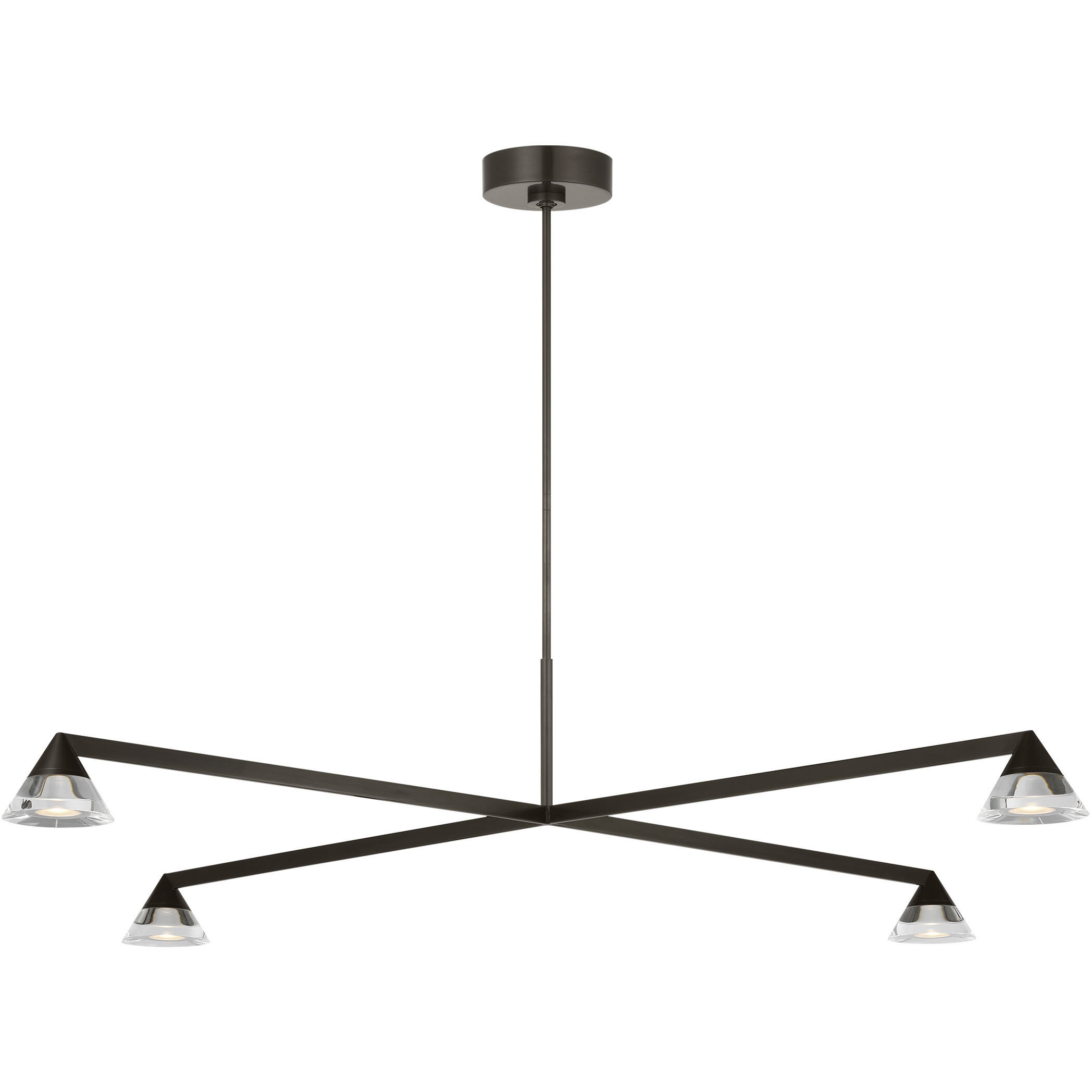 Sean Lavin Midrand LED 52 inch Bronze Chandelier Ceiling Light